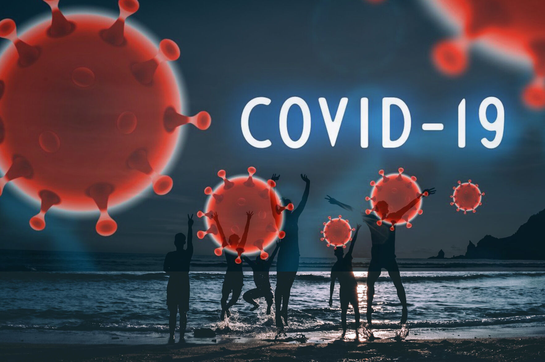 COVID-19 , beach